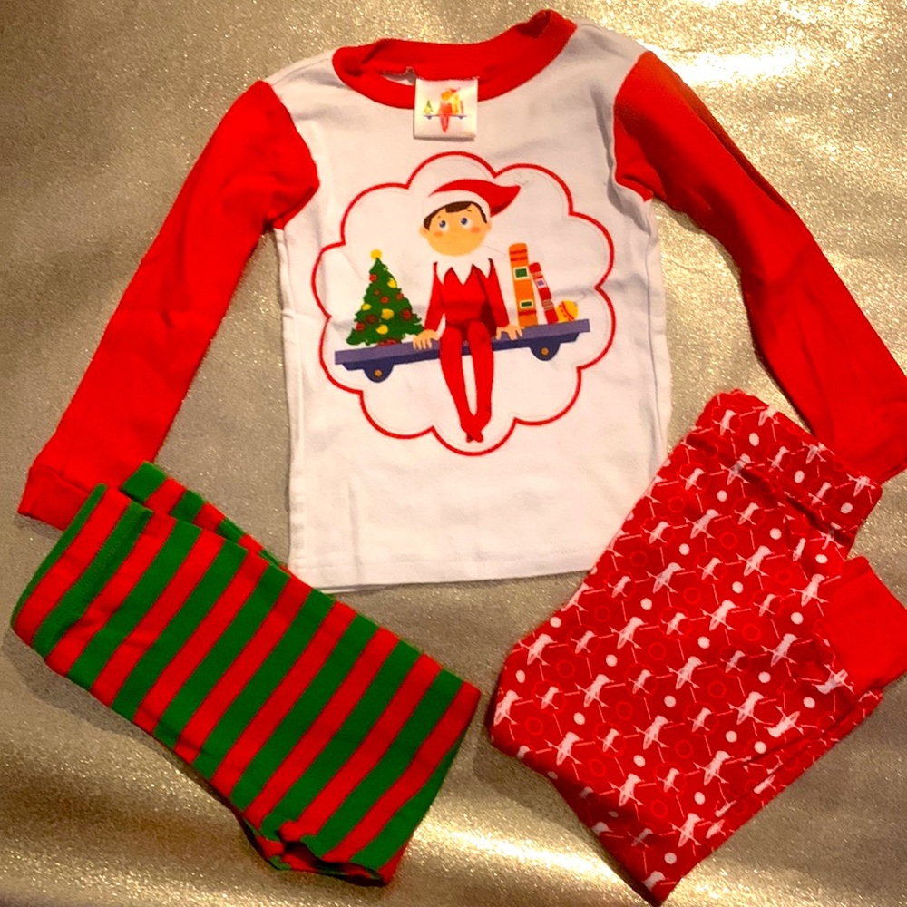 Elf on the shelf pajamas